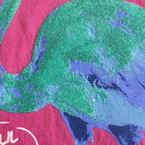 Gap Kids 12Y "Meet Me By The Sea" Pink Graphic Tee - Picture 3 of 6